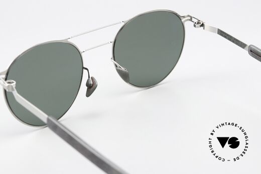 Mykita Mylon Elder Designersonnenbrille Panto, sehr komfortable Panto-Sonnenbrille von 2016, Passend für Herren und Damen