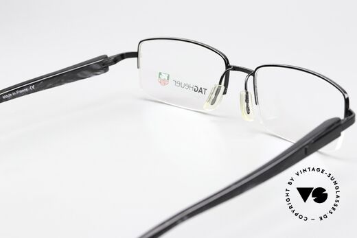Tag Heuer 8204 Trends Black Fiber Avantgarde, KEINE Retrobrille, sondern ein Original von 2010, Passend für Herren