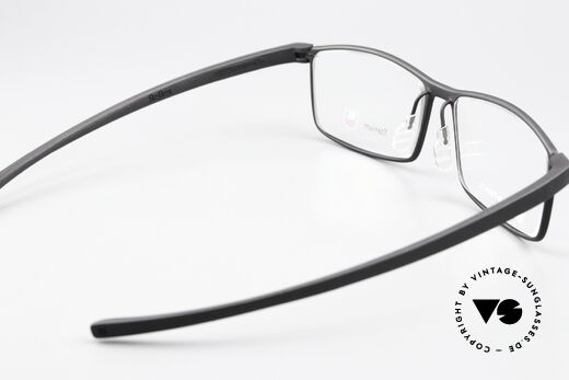 Tag Heuer 3901 Reflex Vollrand Titanium Brille, KEINE Retrobrille, sondern ein Original von 2006, Passend für Herren