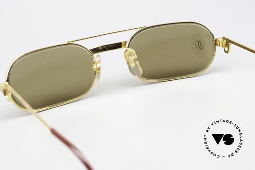 Cartier MUST Santos - M Elton John 80er Sonnenbrille, KEIN RETRO; ein 35 Jahre altes vintage ORIGINAL, Passend für Herren