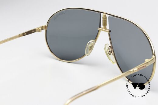 Alpina Quattro Rare 80er Filmsonnenbrille, Brille von Philip Michael Thomas: Ricardo „Rico“ Tubbs, Passend für Herren