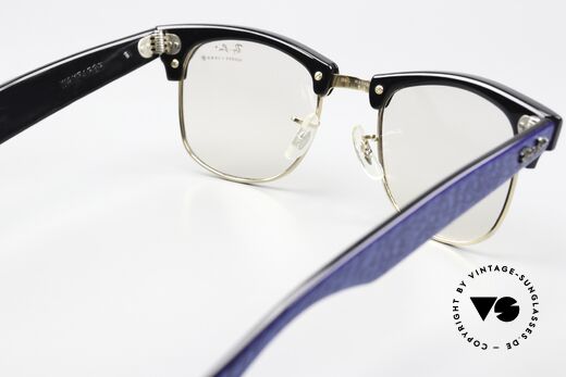 Ray Ban Clubmaster Hybrid Customized Einzelstück, ungetragen (noch mit den orig. DEMO-Gläsern), Passend für Herren und Damen