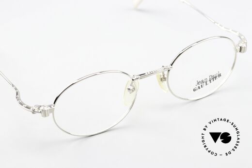 Jean Paul Gaultier 55-6105 Ovale 90er Japan Brille, Rahmen kann beliebig verglast werden (optisch/Sonne), Passend für Herren und Damen