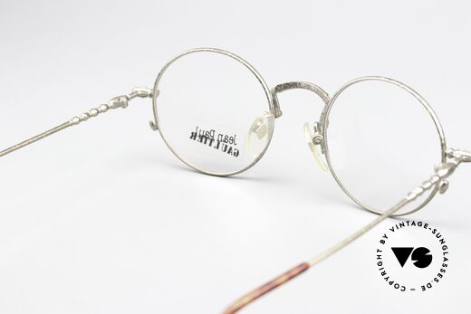 Jean Paul Gaultier 55-4171 90er Designerbrille Antik Gold, KEINE Retro-Fassung; ein Original von circa 1996, Passend für Herren und Damen