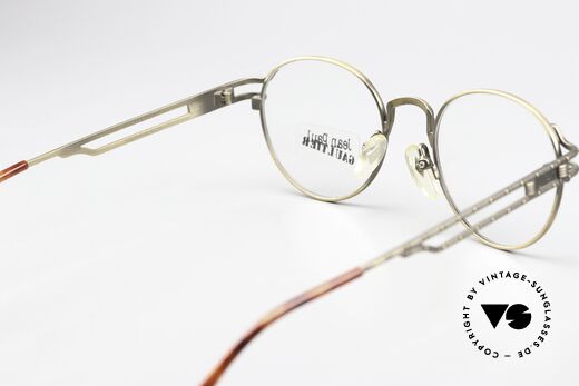 Jean Paul Gaultier 55-4170 Designer Panto Brille 1996, orig. DEMOgläser können beliebig ersetzt werden, Passend für Herren und Damen