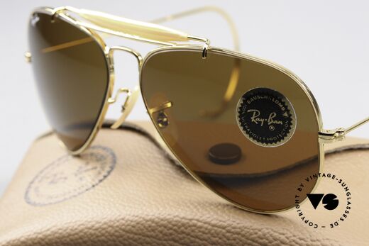 Ray Ban Outdoorsman Super Seltene 58mm Größe, KEINE Retromode, sondern ein altes USA-Original, Passend für Herren und Damen