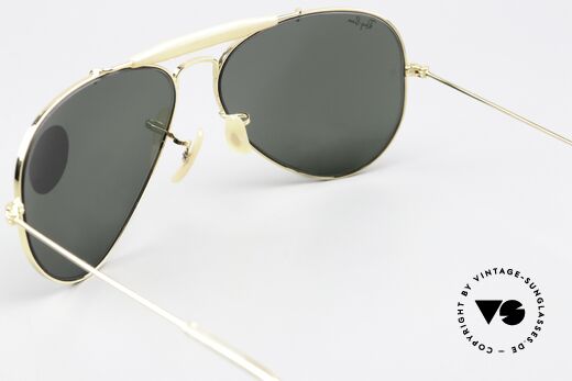 Ray Ban Outdoorsman USA Aviator Sonnenbrille, KEINE Retromode, sondern ein altes USA-Original, Passend für Herren und Damen