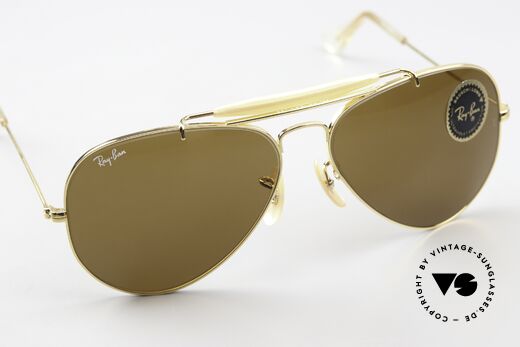 Ray Ban Outdoorsman Klassiker In 58mm Größe, ungetragen mit original RB Etui; Sammlerbrille!, Passend für Herren und Damen