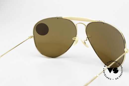 Ray Ban Outdoorsman II Aviator Klassiker In 62mm, ungetragen mit vollständiger OVP; Sammlerbrille, Passend für Herren Ray Ban Outdoorsman II Aviator Klassiker In 62mm, ungetragen mit vollständiger OVP; Sammlerbrille, Passend für Herren