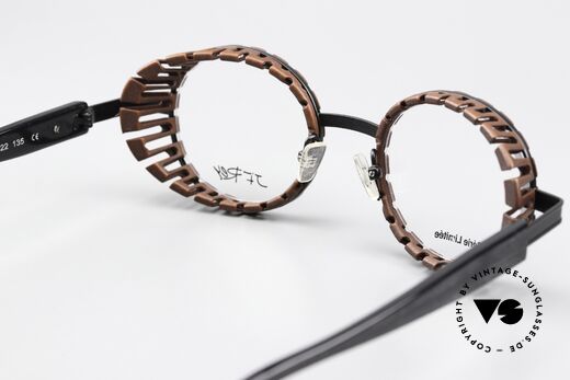 JF Rey New Black Eye-Catcher Damenbrille, ein ungetragenes Exemplar von 2019; made in France, Passend für Damen