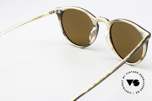 Oliver Peoples O'Malley Panto Sonnenbrille Von 2019, ungetragen mit hochwertigen Mineralgläsern, m.i. Italy, Passend für Herren und Damen