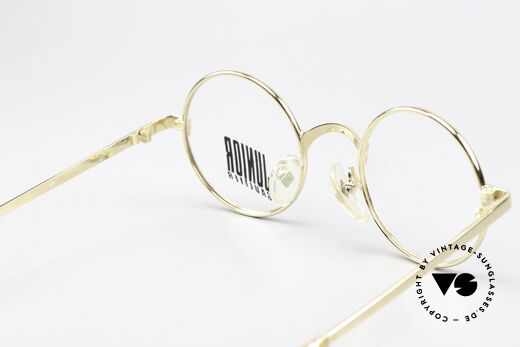 Jean Paul Gaultier 57-0173 Vergoldete Vintage Brille, ungetragen; wie alle unsere alten Designerbrillen, Passend für Herren und Damen
