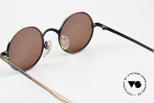 Jean Paul Gaultier 57-0173 90er Rahmen In Antik Bronze, ungetragen; eine absolute Rarität & Sammlerstück, Passend für Herren und Damen
