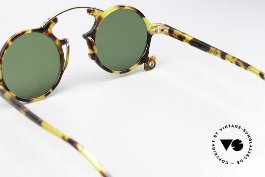 Jean Paul Gaultier 58-0271 Crazy Designer Sonnenbrille, ungetragen mit Color Code 3 (gelbes schildpatt / gold), Passend für Herren und Damen