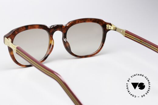 Jean Paul Gaultier 57-1071 Vintage Sammlerbrille 80er, nur sehr leicht getönte Gläser (auch abends tragbar), Passend für Herren und Damen