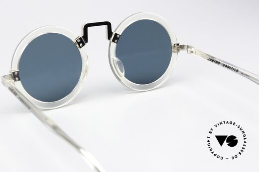 Jean Paul Gaultier 58-0275 Im Design Seiner Zeit Voraus, hier Modell 58-0275 in Farbe 4 (kristall-klar & silber), Passend für Herren und Damen