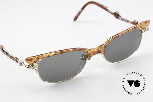 Jean Paul Gaultier 56-0024 Geniale 2 in 1 Sonnenbrille, KEINE Retromode; ein echtes vintage Original von 1998!, Passend für Damen