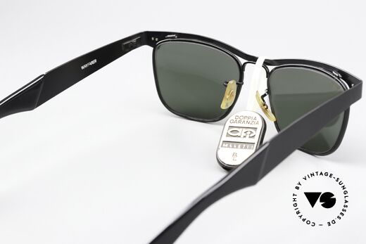 Ray Ban Wayfarer Metal Rare Alte Vintage Brille USA, Qualitätsfassung kann auch optisch verglast werden, Passend für Herren und Damen