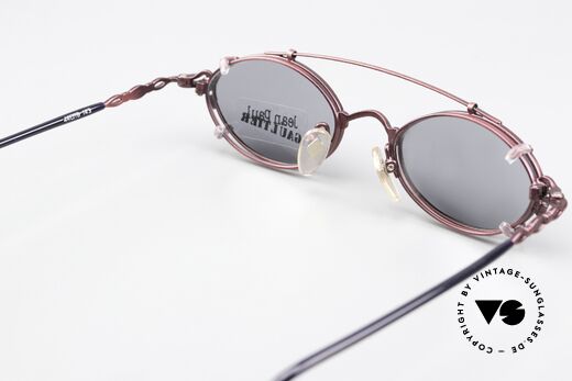Jean Paul Gaultier 55-0013 Vintage Eyewear Von 1996, die Fassung ist beliebig verglasbar (optisch oder Sonne), Passend für Herren und Damen