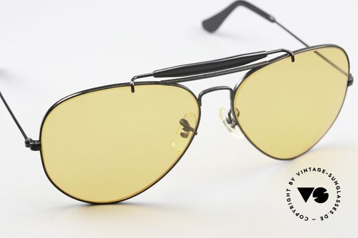 Ray Ban Outdoorsman II Ambermatic Changeable, ungetragen (wie alle unsere vintage 80er Brillen), Passend für Herren und Damen
