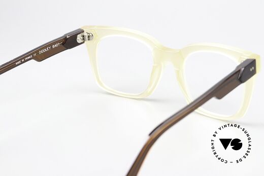Anne Et Valentin Diddley Markante Azetat Fassung, ungetragenes Einzelstück von 2018; made in France, Passend für Herren und Damen