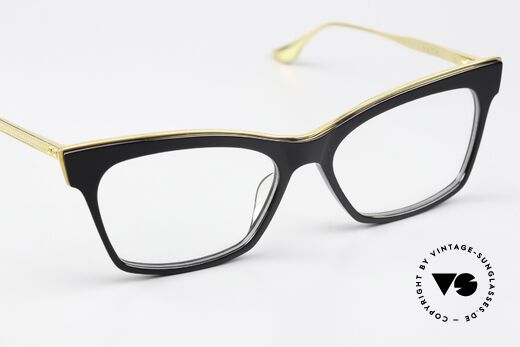 DITA Nemora Eckiges Cateye-Design Brille, ungetragen, beliebig verglasbar, mit DITA Verpackung, Passend für Damen