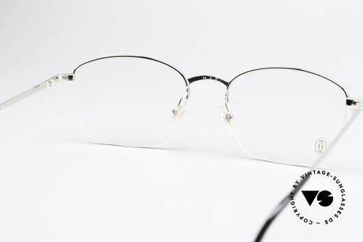 Cartier Semi T-Eye H XL Herrenfassung Titan Nylor, ungetragenes Original von 2006 mit Verpackung, Passend für Herren