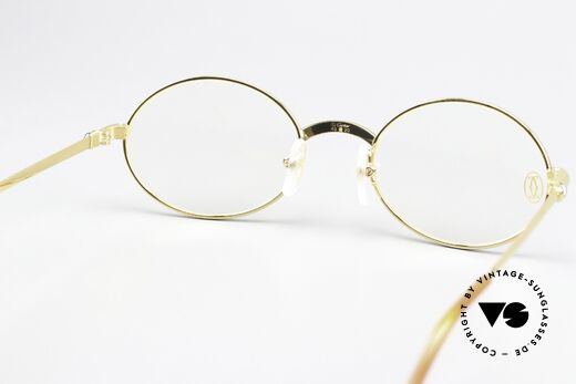 Cartier Sorbonne Original Vintage Brille 90er, KEINE RETRObrille, sondern ein altes ORIGINAL!, Passend für Herren und Damen