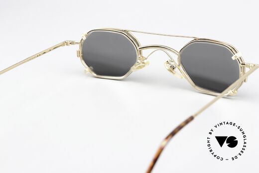 Christian Roth 2401 Optical Affairs Clip On Brille, die KLEINE Fassung ist für große Sehstärken ideal, Passend für Herren und Damen