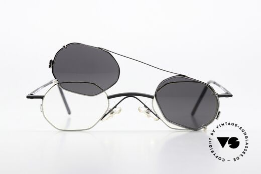 Christian Roth 2401 Kleine Brille Mit Sonnenclip, Größe: small, Passend für Herren und Damen Christian Roth 2401 Kleine Brille Mit Sonnenclip, Größe: small, Passend für Herren und Damen