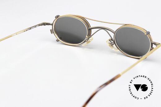 Christian Roth 2400 Ovale Clip On Brille 1992, die KLEINE Fassung ist für große Sehstärken ideal, Passend für Herren und Damen