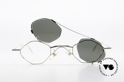 Christian Roth 2402 Achteck Brille Sonnen-Clip, Größe: small, Passend für Herren und Damen Christian Roth 2402 Achteck Brille Sonnen-Clip, Größe: small, Passend für Herren und Damen