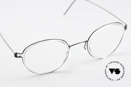 Lindberg Jackie 44 Air Titan Rim Unisexbrille Im Panto Stil, Größe: medium, Passend für Herren und Damen