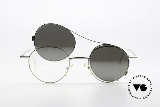 Christian Roth 2405 Sonnenclip Silber Verspiegelt, Größe: small, Passend für Herren und Damen