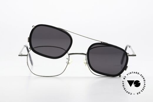 Christian Roth 2404 Brille Gunmetal Mit Sun Clip, Größe: medium, Passend für Herren und Damen Christian Roth 2404 Brille Gunmetal Mit Sun Clip, Größe: medium, Passend für Herren und Damen