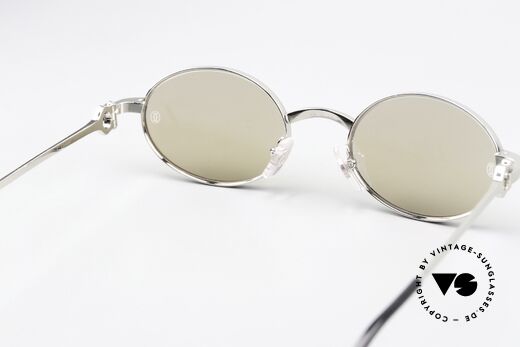 Cartier Spider - S Mit Original Mineralgläsern, die Glashöhe ist 34mm & somit auch gleitsichtfähig, Passend für Herren und Damen