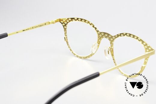 Theo Belgium Mille 21 Glänzend Chrom Gold 24kt, Chrom Gold (glänzt schon aus 2m Entfernung), Passend für Damen