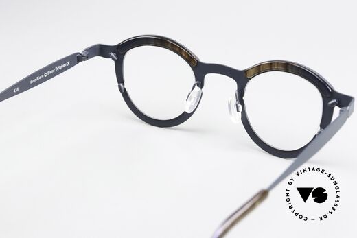 Theo Belgium Piece Runde Brille Unisex Panto, die Metall-Fassung kann beliebig verglast werden, Passend für Herren und Damen