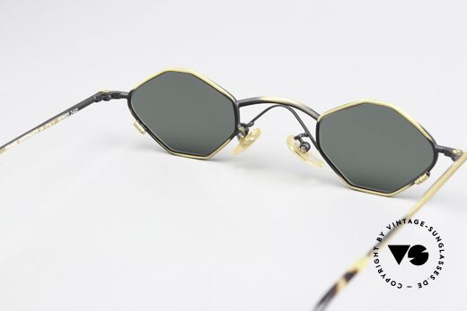 Christian Roth 2402 Achteck Rahmen Antik Gold, die SMALL Fassung ist für sehr große Sehstärken ideal, Passend für Herren und Damen