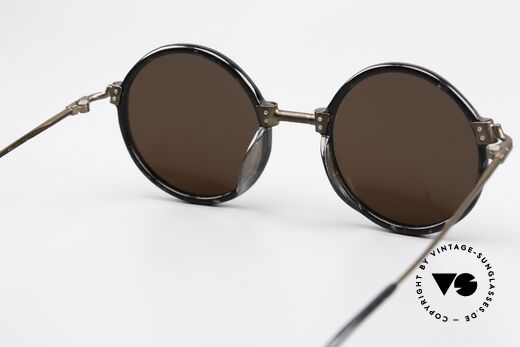 Jean Paul Gaultier 55-7261 Runde 90er Designerbrille, 2. hand Modell im tollen vintage Zustand inkl. Etui, Passend für Herren und Damen