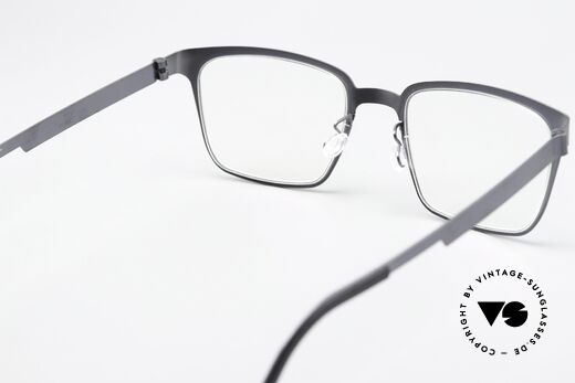 Lindberg 9627 Strip Titanium Markante Designerbrille, Titan-Fassung kann natürlich beliebig verglast werden, Passend für Herren und Damen