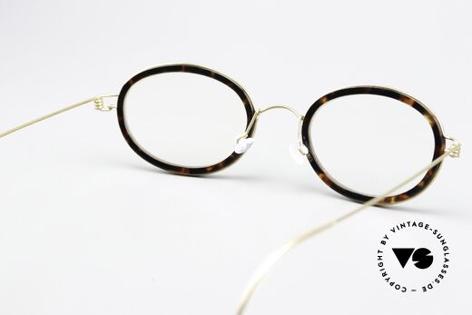 Lindberg Sammy Air Titan Rim Ovale Brille Titanium Unisex, Glashöhe (ohne Azetatrand) ist 32mm = gleitsichtfähig, Passend für Herren und Damen