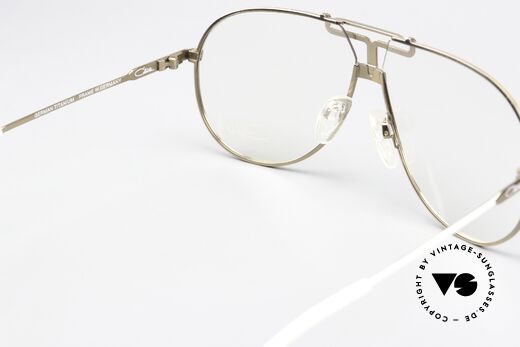 Cazal 731 Titanium Brille West Germany, DEMO-Gläser sollten durch optische ersetzt werden, Passend für Herren