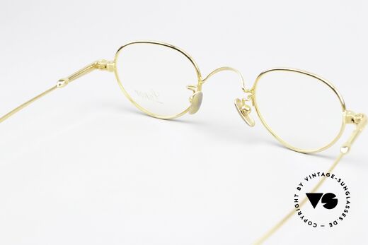 Lunor V 103 Zeitlose Brille Gelbgold, Größe: small, Passend für Herren und Damen