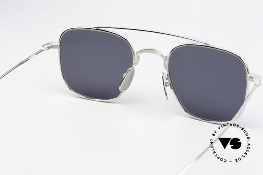 Thom Browne TBS907 Silber Verspiegelte Gläser, ungetragenes Einzelstück mit Thom Browne Verpackung, Passend für Herren