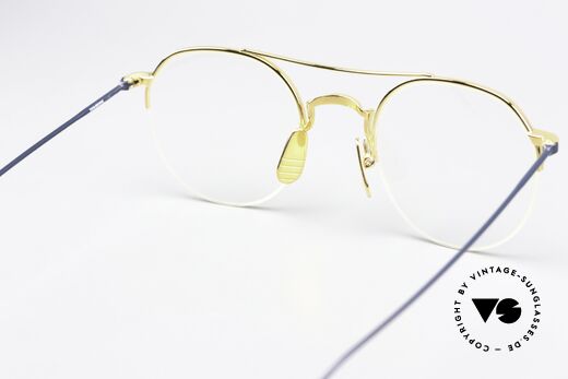 Thom Browne TB903 Titanbrille Halb Rahmenlos, ungetragenes Einzelstück mit Thom Browne Verpackung, Passend für Herren