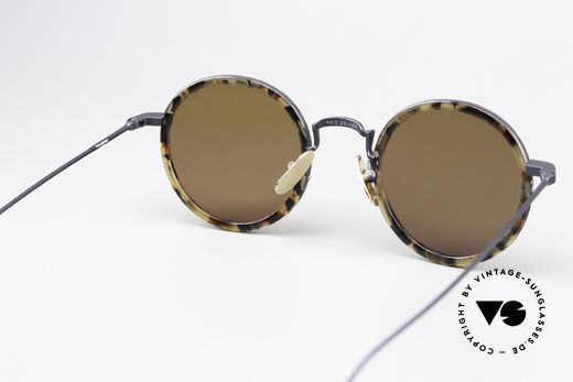 Thom Browne TBS906 Feinste Herrensonnenbrille, ungetragenes Einzelstück mit Thom Browne Verpackung, Passend für Herren