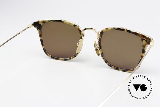 Thom Browne TBS905 Feinste Herrensonnenbrille, ungetragenes Einzelstück mit Thom Browne Verpackung, Passend für Herren
