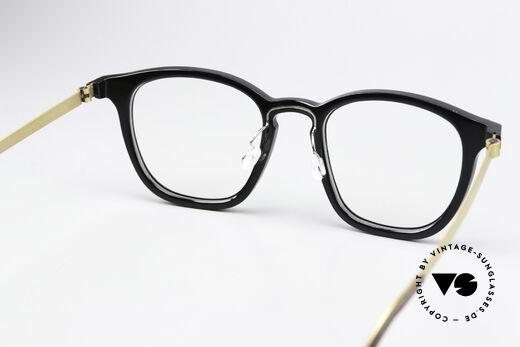 Lindberg 1047 Acetanium Brille Eckig Panto Unisex, diese Qualitätsfassung ist natürlich beliebig verglasbar, Passend für Herren und Damen