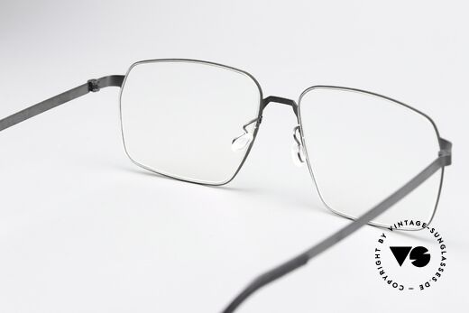 Lindberg 9635 Strip Titanium Titaniumbrille Von 2018, Titan-Fassung kann natürlich beliebig verglast werden, Passend für Herren und Damen